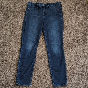 Athleta Sculptek Skinny Jeans Dark Wash Size 6